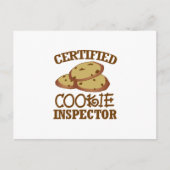 Certified Cookie Inspector Briefkaart (Voorkant)