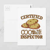 Certified Cookie Inspector Briefkaart (Voorkant / Achterkant)
