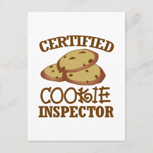 Certified Cookie Inspector Briefkaart