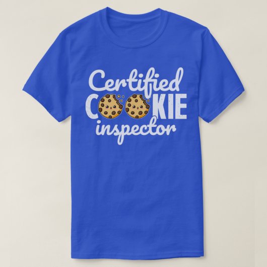Certified Cookie Inspector T-shirt (Design voorkant)