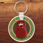 Certified Couch Potato Sleutelhanger (Voorkant)