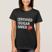 Certified Cougar Tamer Cougar Hunter T-shirt (Voorkant)