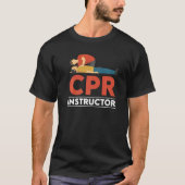 Certified CPR Instructor Outfit First Aid AED Trai T-shirt (Voorkant)