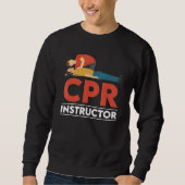 Certified CPR Instructor Outfit First Aid AED Trai Trui (Voorkant)