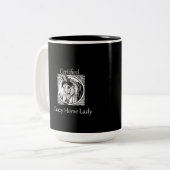 "Certified Crazy Horse Lady" Coffe of Tea Mok (Voorkant links)