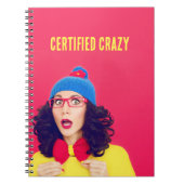 Certified Crazy Notitieboek (Voorkant)