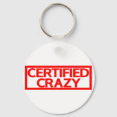 Certified Crazy Stamp Sleutelhanger (Achterkant)