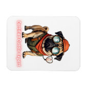 Certified Cuddle Expert Fridge Magnet – Cute Pug Magneet (Horizontaal)