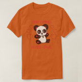 Certified cuteful panda T shirt (Design voorkant)