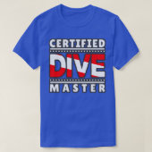 Certified Dive Master T-shirt (Design voorkant)
