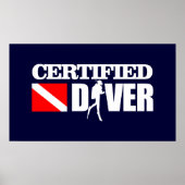 Certified Diver 2 Poster (Voorkant)