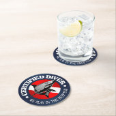 Certified Diver (Shark) Ronde Kartonnen Onderzetter (Insitu)