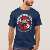 Certified Diver (Shark) T-shirt (Voorkant)