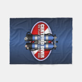 Certified Diver (ST) Fleece Deken (Voorkant (Horizontaal))