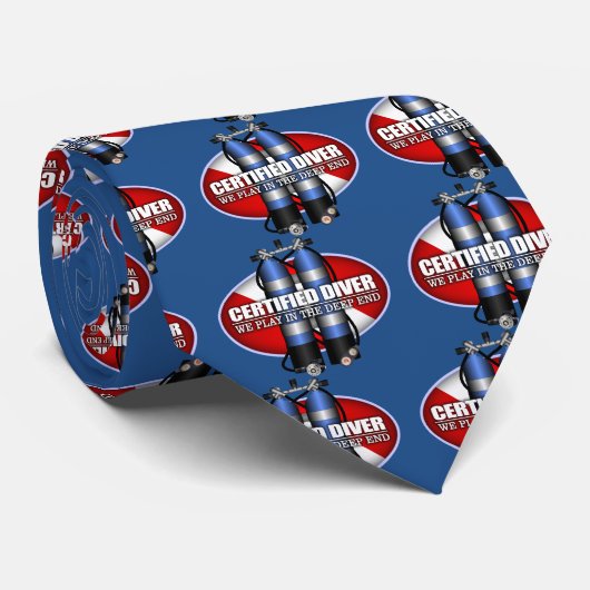 Certified Diver (ST) Stropdas (Opgerold)