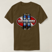 Certified Diver ST T-shirt (Design voorkant)
