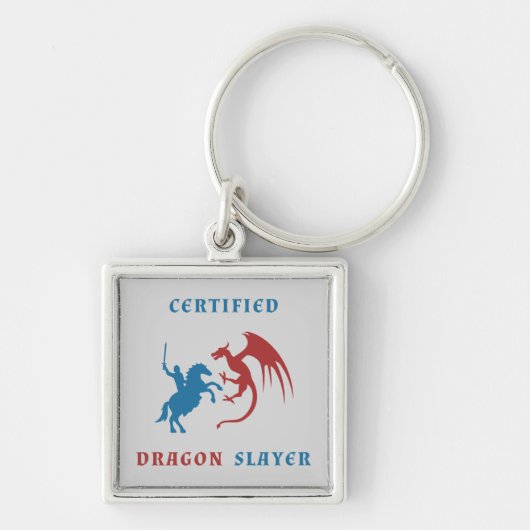 Certified Dragon Slayer Sleutelhanger (Voorkant)