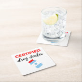 Certified Drug Dealer 2 Kartonnen Onderzetters (Insitu)