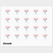 Certified Drug Dealer 2 Ronde Sticker (Vel)