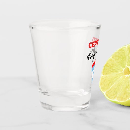 Certified Drug Dealer 2 Shot Glas (Links)