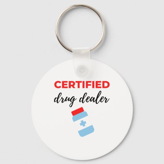 Certified Drug Dealer 2 Sleutelhanger (Voorkant)