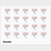 Certified Drug Dealer 2 Vierkante Sticker (Vel)