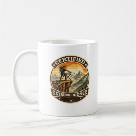 Certified Extreme Ironer Mountain Adventure Mug Koffiemok
