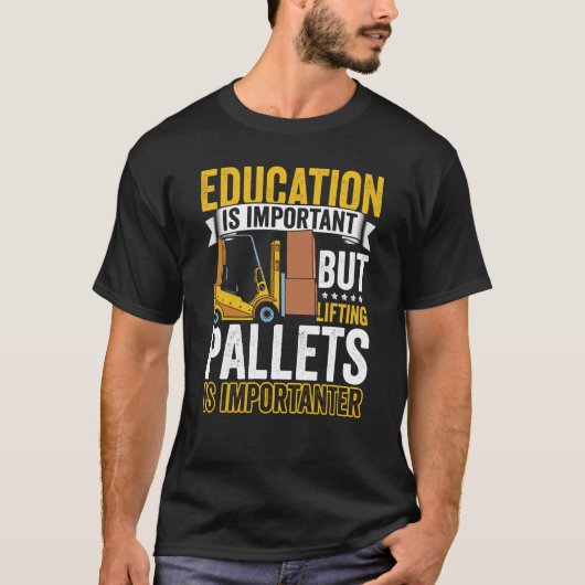 Certified Forklift Operator Forklift Driver Quote  T-shirt (Voorkant)