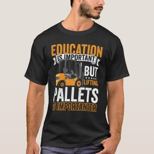 Certified Forklift Operator Forklift Driver Quote  T-shirt (Voorkant)