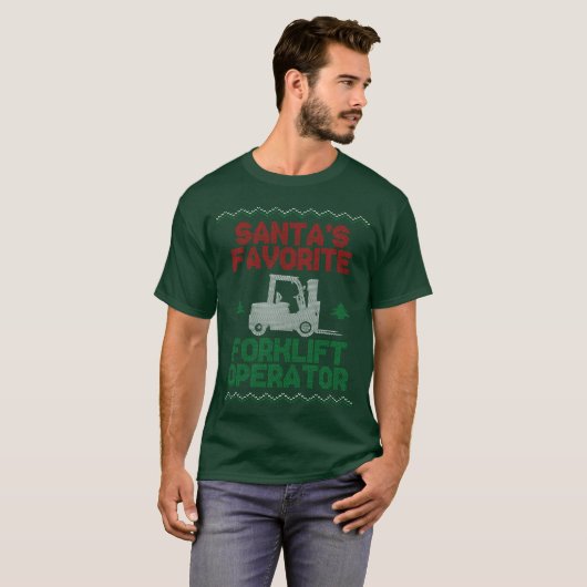 Certified Forkliftruck Operator vriend T-shirt (Voorkant volledig)
