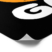 Certified Gamer Cute Penguin Poster (Hoek)