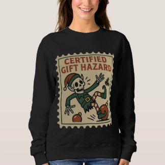 Certified Gift Hazard Skeleton Elf Women’s Trui