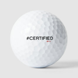 #CERTIFIED GOLFBALLEN
