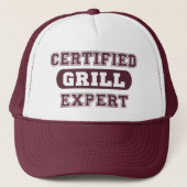 "Certified Grill Expert" Trucker Pet (Voorkant)