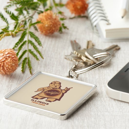 Certified Grocers of Illinois Sleutelhanger (Zijkant)