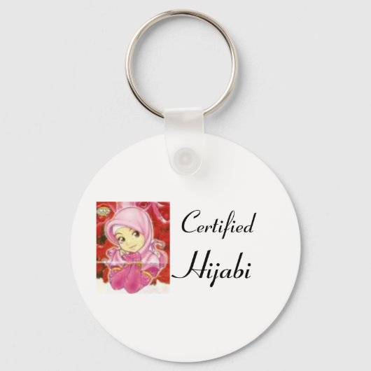 Certified Hijabi Sleutelhanger (Voorkant)