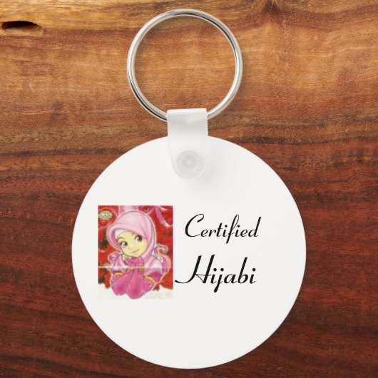 Certified Hijabi Sleutelhanger (Voorkant)