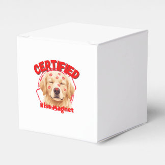 Certified Kiss Magnet - Funny Golden Retriever Dog Bedankdoosjes