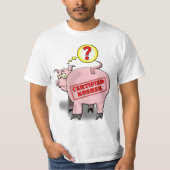 Certified Kosher Pig Cartoon T-shirt (Voorkant)