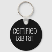 Certified Lab Rat Sleutelhanger (Voorkant)