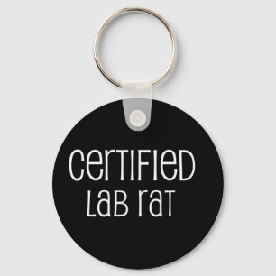 Certified Lab Rat Sleutelhanger