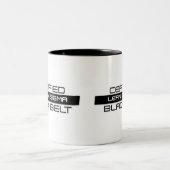 Certified Lean Six Sigma Black Belt 11oz Tweekleurige Koffiemok (Center)