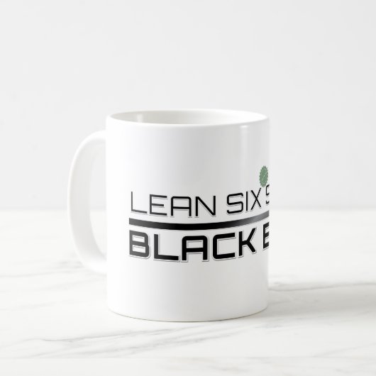Certified Lean Six Sigma Black Belt Koffiemok (Voorkant links)