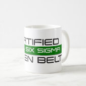 Certified Lean Six Sigma Green Belt Koffiemok (Voorkant rechts)