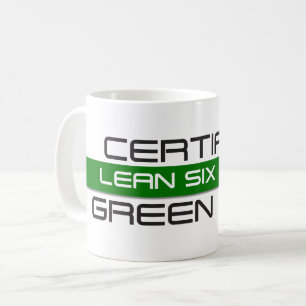 Certified Lean Six Sigma Green Belt Koffiemok