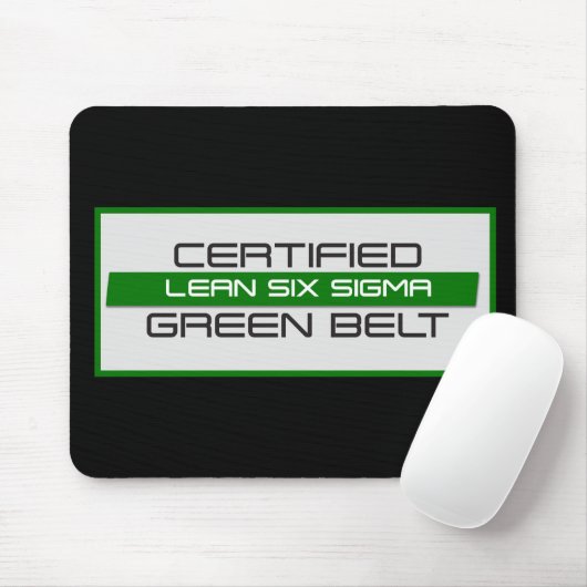 Certified Lean Six Sigma Green Belt Muismat (Met muis)
