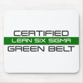 Certified Lean Six Sigma Green Belt Muismat (Voorkant)