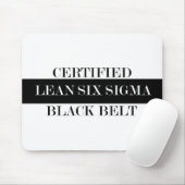 Certified Lean Six Sigma Muismat (Met muis)