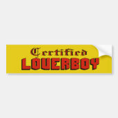 Certified Loverboy Bumpersticker (Voorkant)