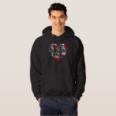 Certified Medical Assistant Heart Nurse Week Docto Hoodie (Voorkant volledig)